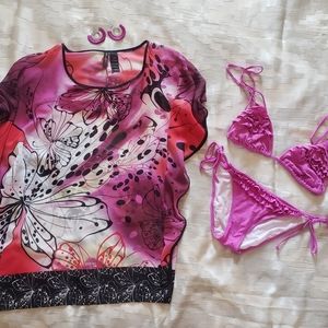🦋Beautiful Butterfly Sleeve Swimsuit Cover-up/Top